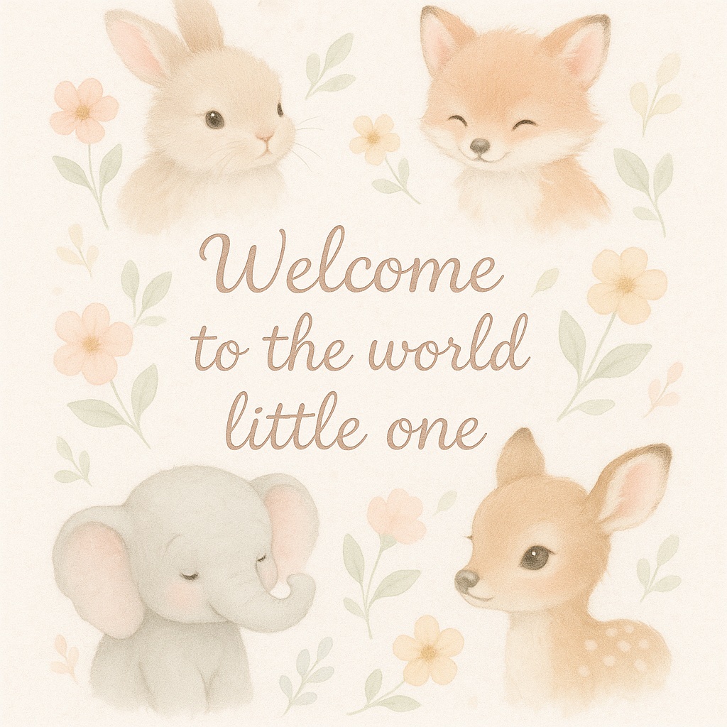 Welcome to the world little one