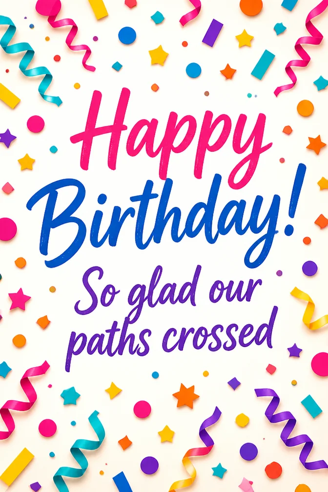 Birthday Cards for Friend example